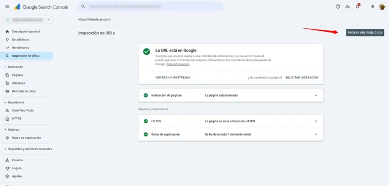 probar-url-indexada-search-console